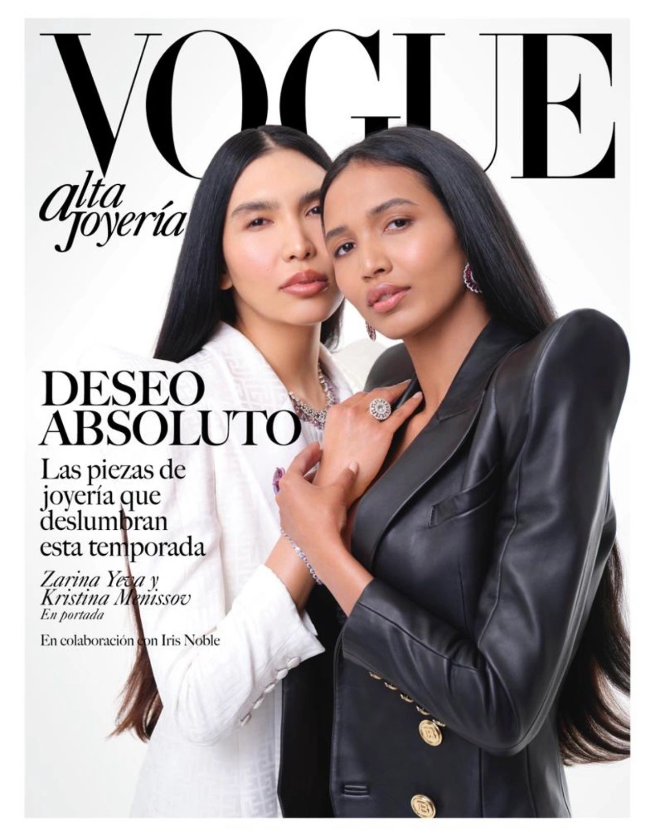 Kristina Menissov and Zarina Yeva on the cover of VOGUE Mexico