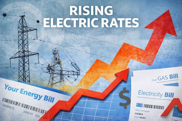 Electric rates continue to rise.