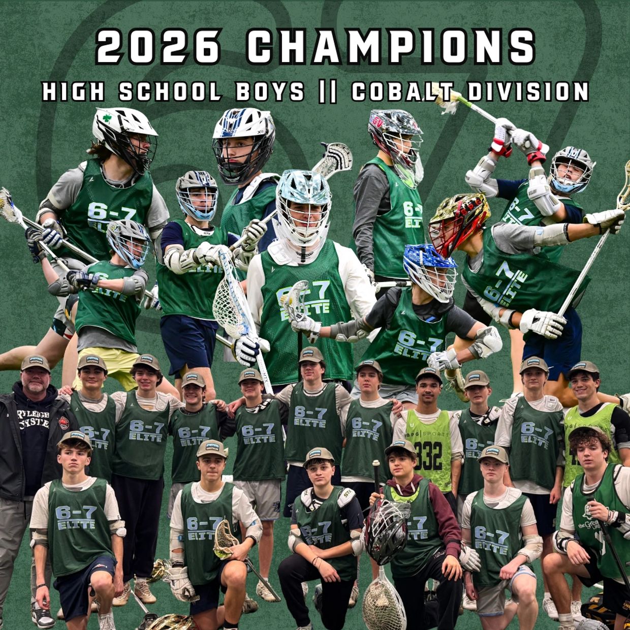 High school boys lacrosse team crowned 2026 Cobalt Division champions.