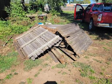 Old fence demo
