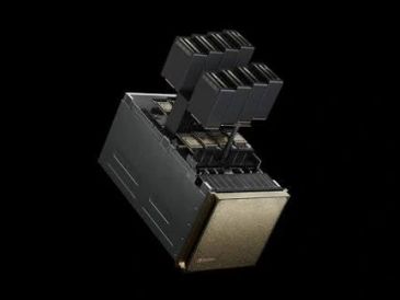 Compact electronic module with multiple connectors.