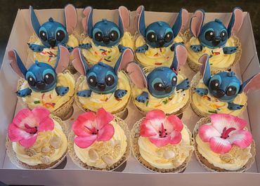lilo and stitch cupcakes