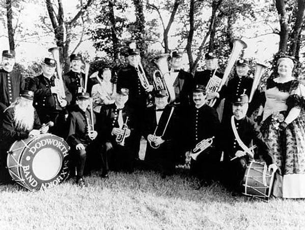 Founding members of the Dodworth Saxhorn Band.