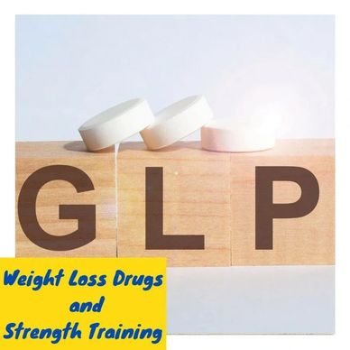 GLP-1 Meds & Strength Training preevents muscle loss.
