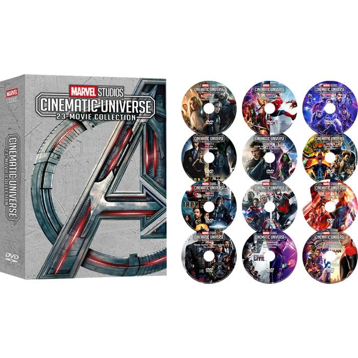 Marvel Cinematic Universe 23 Movie Collection (12 Disc)
