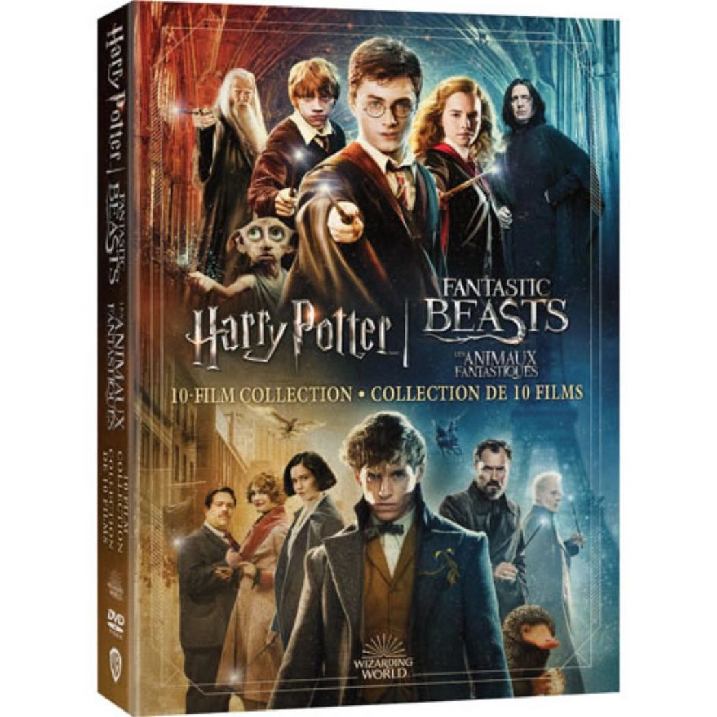 Wizarding World 10 Film Collection – Harry Potter & Fantastic Beasts  (10-Disc DVD)