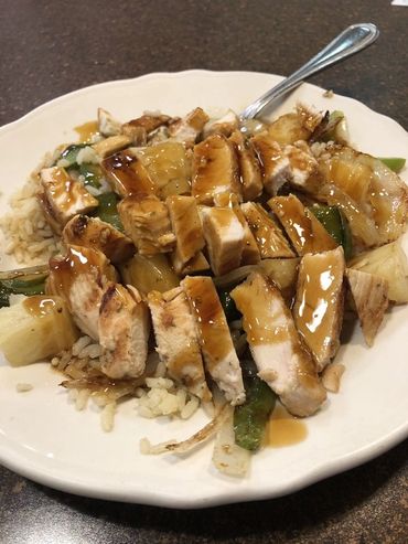 A Boiled Chicken Plate With Sauce