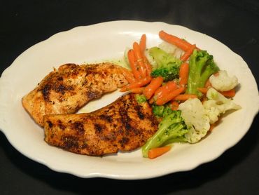 Grilled CHicken And Vegetables