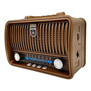 Rádio Portátil Altomex Retro Vintage Am/fm Bluetooth Usb