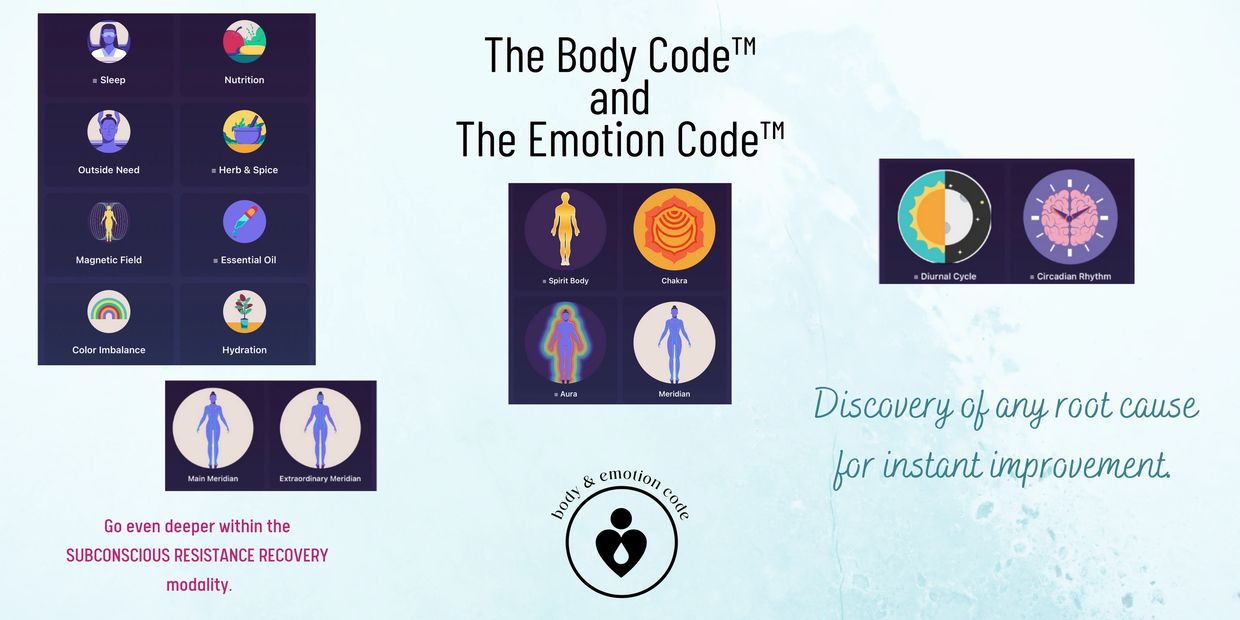body and emotion code to discover root causes and heal