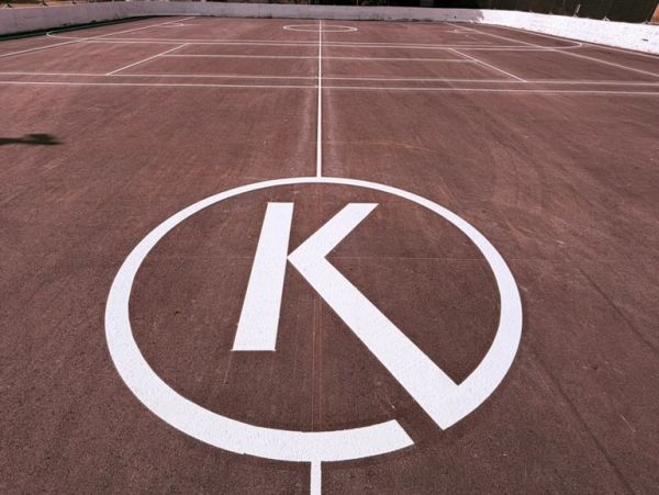 Vernon Court Painting, Pickleball Court, Basketball Court, Tennis Court