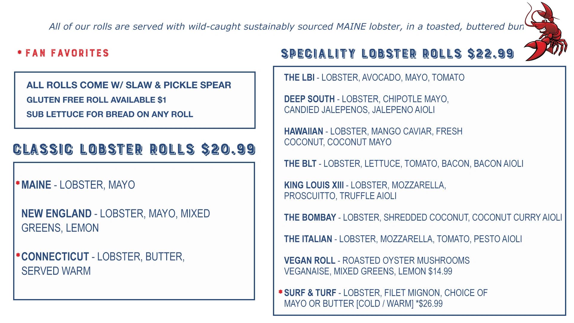 Mystic Lobster Roll Co Fort Lauderdale