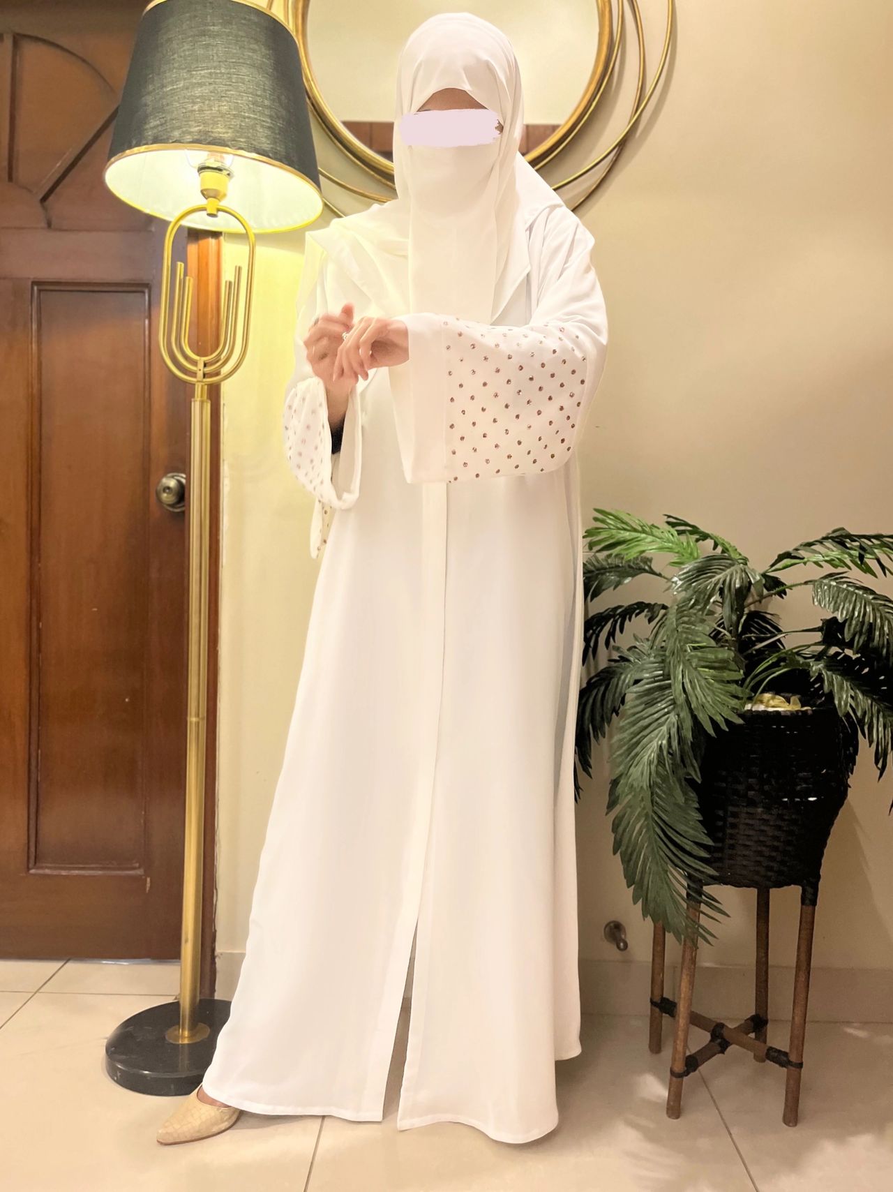 White abayas