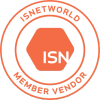 ISNetworld member vendor badge image.