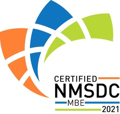 Logo showing Minority Owned Business Certification