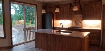 New home build kitchen island