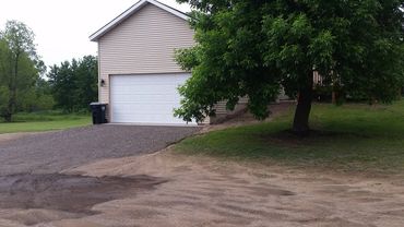 Garage addition to existing home.