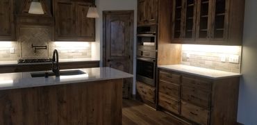 Custom new home kitchen 