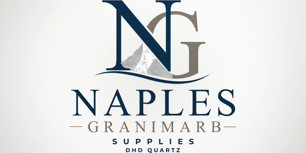 Logo for Naples Granimar Supplies featuring NG letters.
