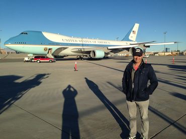 AIR FORCE ONE
Las Vegas, USA 
cameraman John Varga