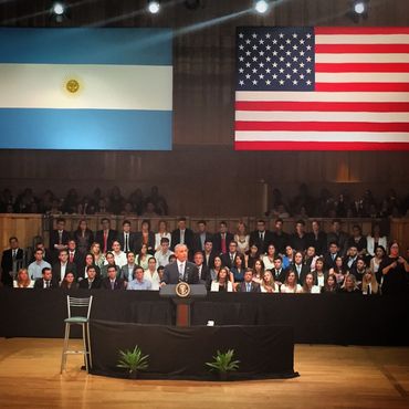 President Obama
Presidential trip to Buenos Aires Argentina
US TV Pool cameraman John Varga