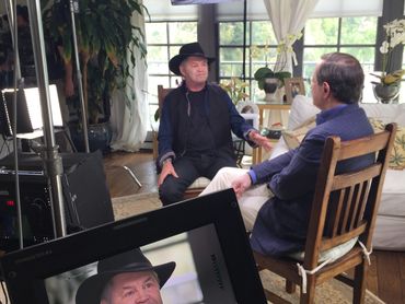 Micky Dolenz and Anthony Mason
"The Monkees"
CBS SUNDAY MORNING
Cameraman: John Varga