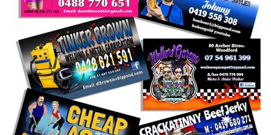 Custom Design Logos & Business Cards