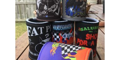 Custom Designed Stubby Coolers