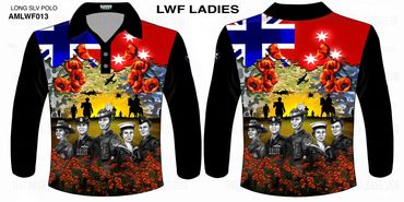 AMLWF013 - NEW - Lest we Forget LADIES