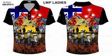 AMLWF013 - NEW - Lest we Forget LADIES