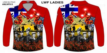 AMLWF013 - NEW - Lest We Forget LADIES