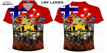 AMLWF013 - NEW - Lest we Forget LADIES