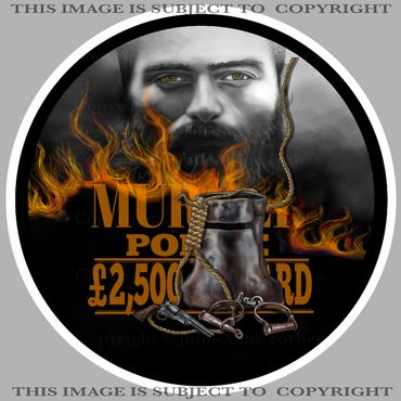 AMNK010 _ Ned Kelly MURDER
STICKER 120mm (Available at CHECKOUT Included with purchase ONLY)