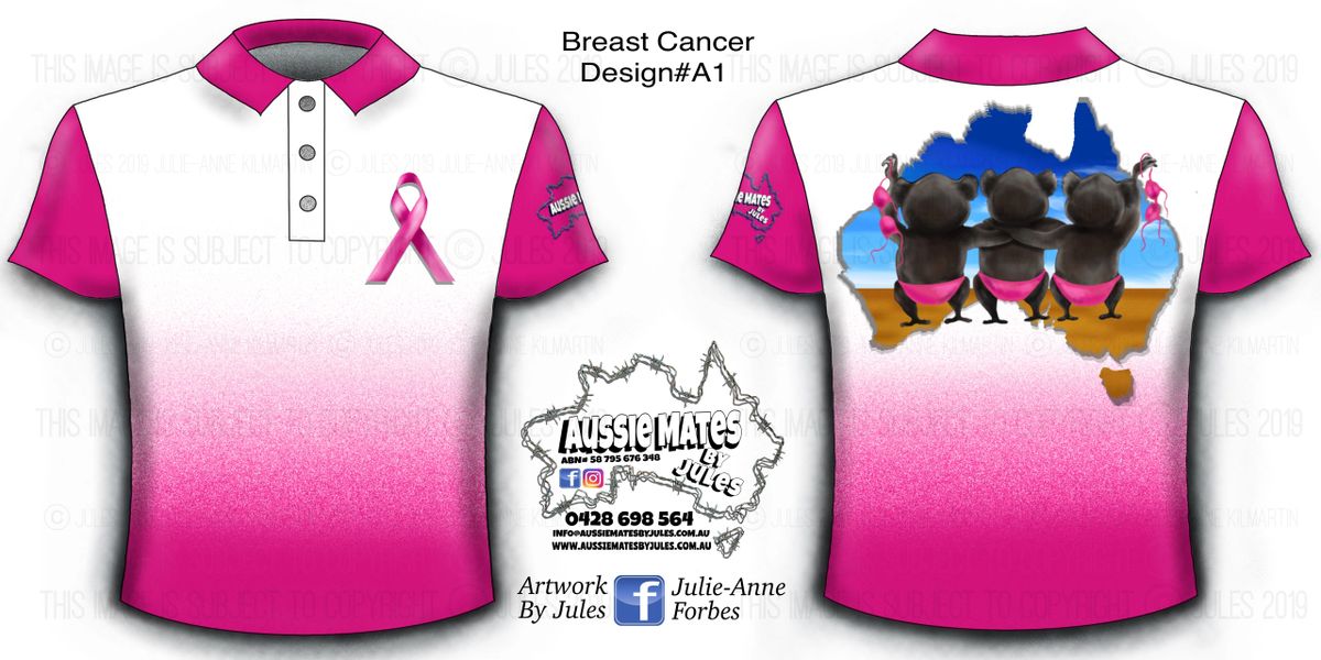 breast cancer shirts australia