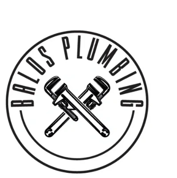 Balos Plumbing logo. Two wrenches, criss crossed.