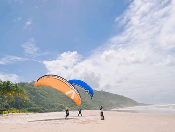 Flying over rainforest, landing on the beach, and toasting with a caipirinha—feel Bahia’s energy!