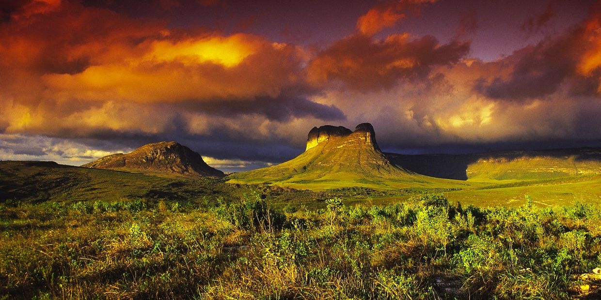 Morrão – the iconic landmark of Capão Valley, perfect for MTB adventures and scenic treks.