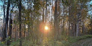 Sunrise on the Superior Hiking Trail