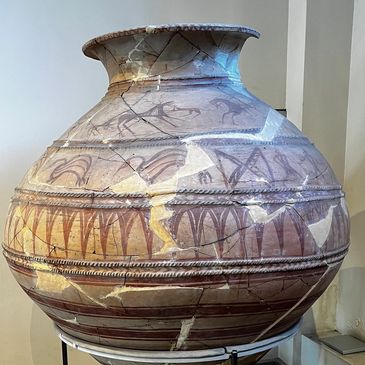 Ancient qvevri from the country of Georgia