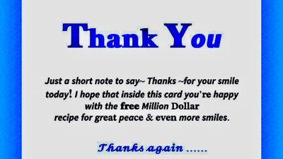 Thank You Greeting Card 