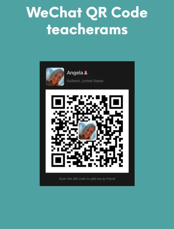 WeChat barcode teacherams