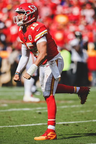 Patrick Mahomes celebration