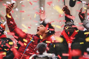 Patrick Mahomes Super Bowl victory parade celebration
