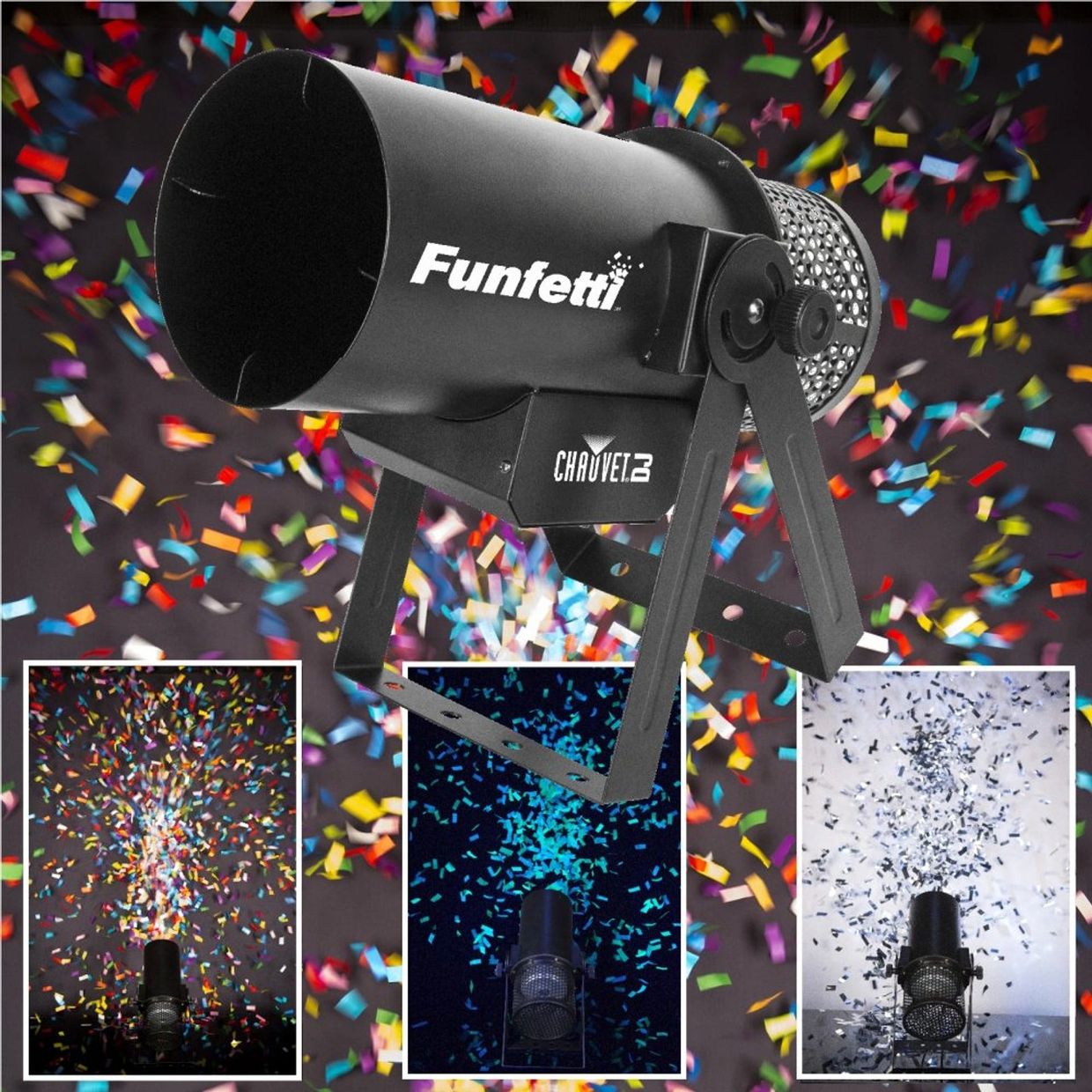 Confetti Blower And Launcher Rentals In All The Dallas DFW Area