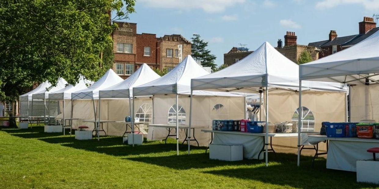 10x10 Pop-Up Canopy Tent Rentals in All The Dallas DFW Area