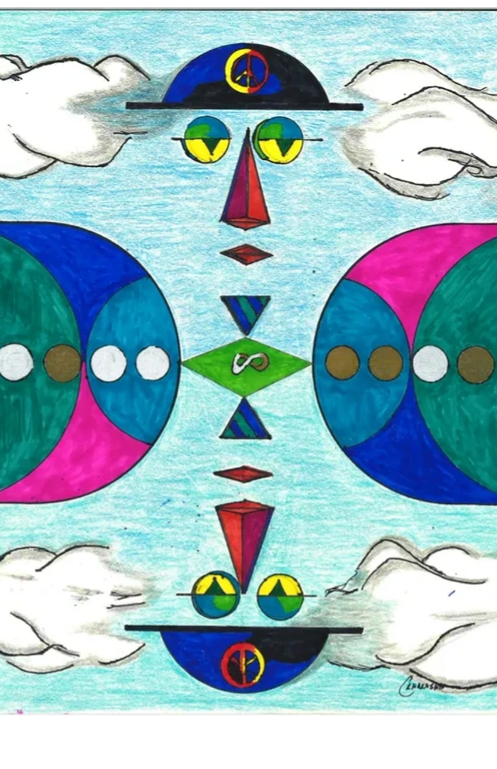 Mirror Man 2020
Giclee Watercolor