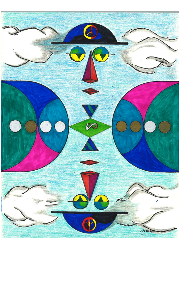 Mirror Man touches on the asymmetrical nature of humankind. 