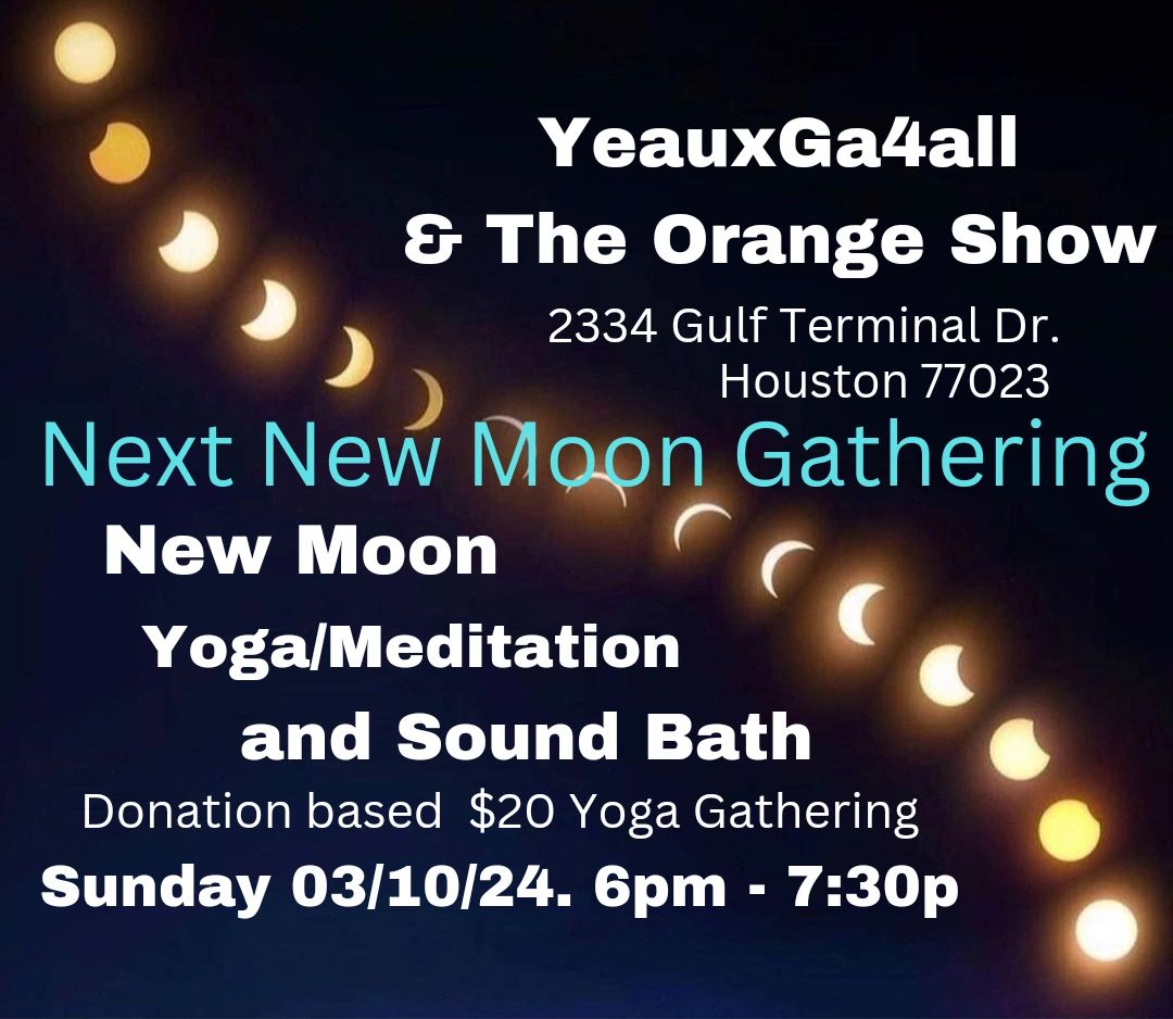 New Moon Gathering — Yoga By The Sea