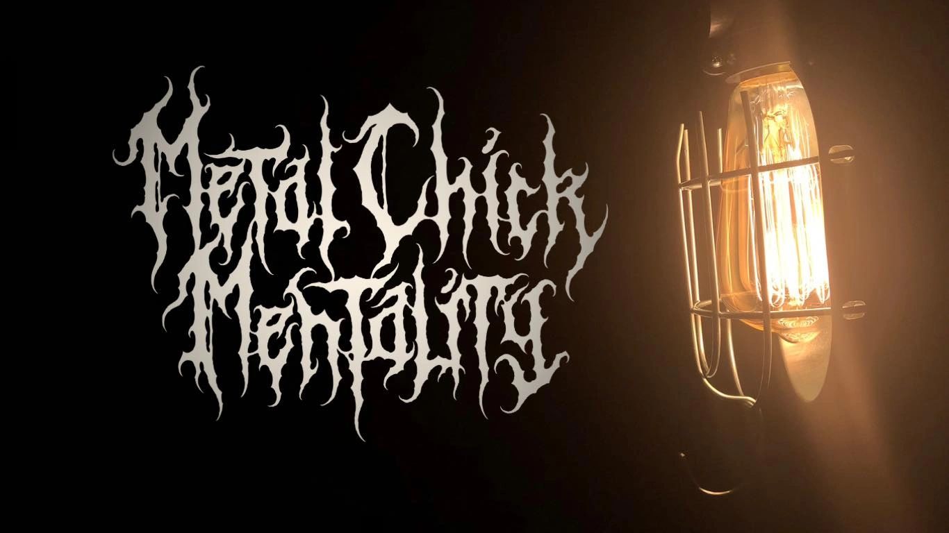 Official Metalchick Mentality Logo created and designed by : Maxwell Aston . This logo is protected 