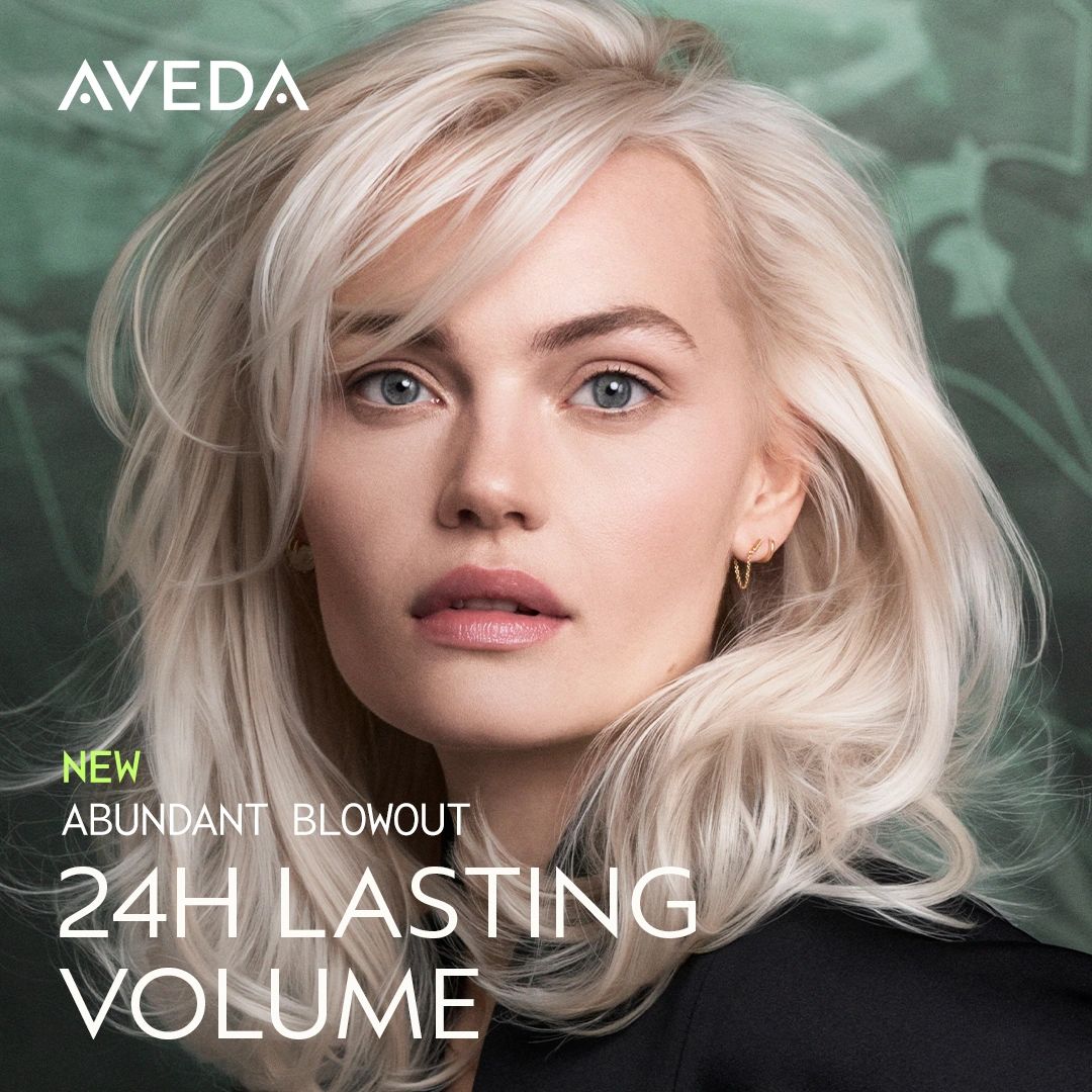 Aveda Abundant  gives your hair soft w/hold clean feeling weightless lift that lasts.It’s heat-safe 